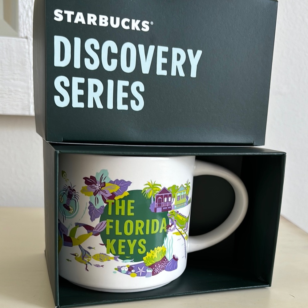 New Starbucks Florida Keys Key West Coffee Mug New in Box NIB Sunshine beach
